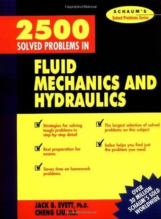2500 Problemas Resueltos en Mecánica de Fluidos e Hidráulica 1 Edición Jack Evett PDF