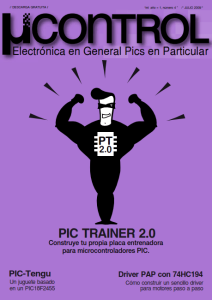 4 PIC Trainer 2.0: Una Serie de Placas Entrenadoras  Ucontrol - PDF | Solucionario