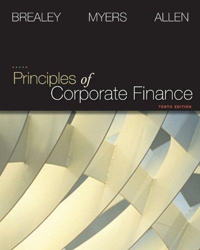 Principles of Corporate Finance 10 Edición Richard A. Brealey PDF