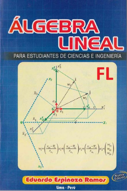 Álgebra Lineal para Estudiantes de Ingeniería y Ciencias 2 Edición Eduardo Espinoza Ramos PDF