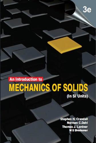 An Introduction to the Mechanics of Solids 3 Edición Thomas J. Lardner PDF