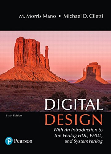 Digital Design with An Introduction to the Verilog HDL 6 Edición M. Morris Mano PDF