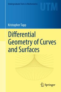 Differential Geometry of Curves and Surfaces 1 Edición Kristopher Tapp - PDF | Solucionario