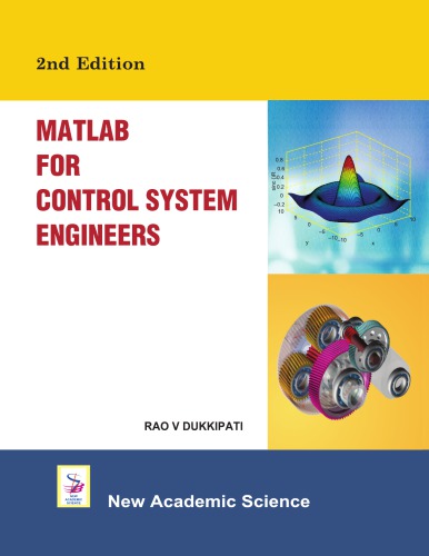 MATLAB for Control Systems Engineers 2 Edición Rao V. Dukkipati PDF