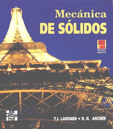 Mecánica de Solidos 1 Edición Thomas J. Lardner PDF