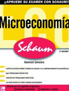 Microeconomía (Schaum) 4 Edición Dominick Salvatore - PDF | Solucionario