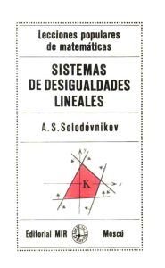 Sistemas de Desigualdades Lineales 1 Edición A. S. Solodóvnikov - PDF | Solucionario