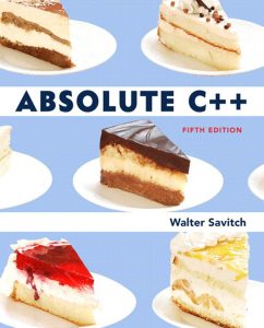 Absolute C++ 5 Edición Walter Savitch - PDF | Solucionario