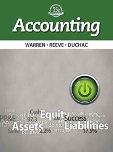 Accounting 25va Edición Carl S. Warren - PDF | Solucionario