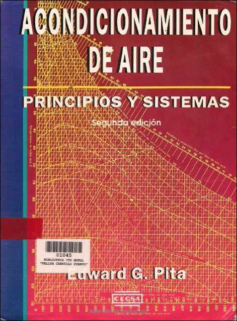 Acondicionamiento de Aire: Principios y Sistemas 2 Edición Edward G. Pita PDF