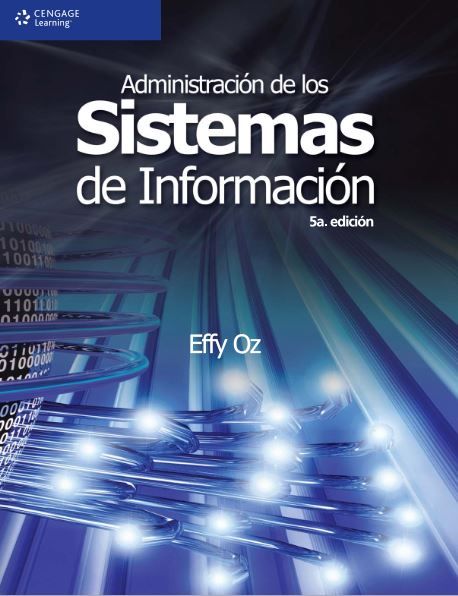 Administración de los Sistemas de Información 5 Edición Effy Oz PDF