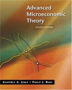 Advanced Microeconomic Theory 2 Edición Geoffrey A. Jehle - PDF | Solucionario