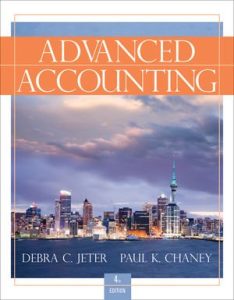 Advanced Accounting 4 Edición Debra C. Jeter - PDF | Solucionario