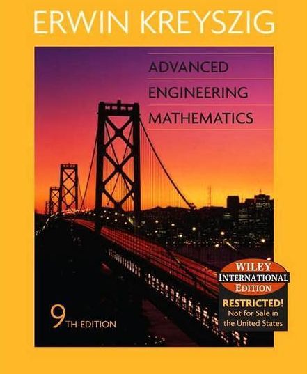 Matemáticas Avanzadas para Ingeniería 9 Edición Erwin Kreyszig PDF
