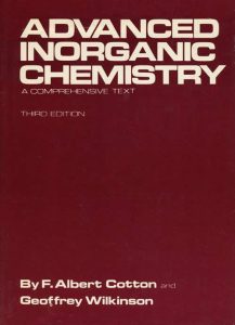 Química Inorgánica Avanzada 3 Edición Cotton & Wilkinson - PDF | Solucionario