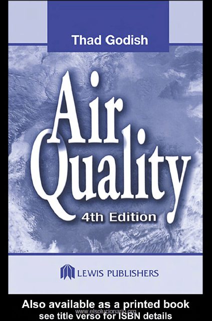 Air Quality 4 Edición Thad Godish PDF