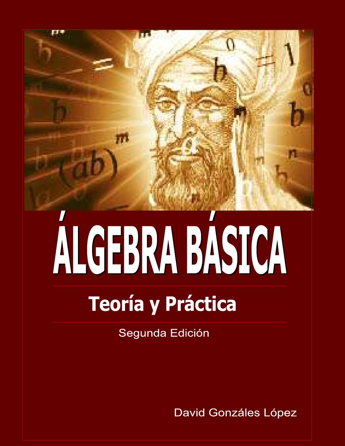Álgebra Básica 2 Edición David Gonzáles López PDF