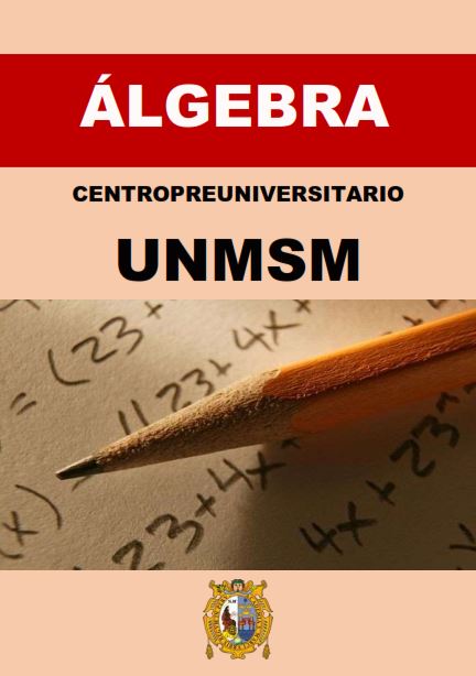 Álgebra  Centropreuniversitario UNMSM PDF