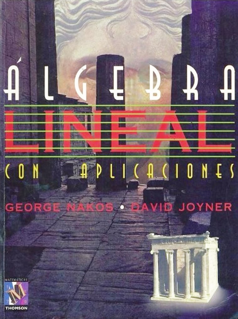 Algebra Lineal con Aplicaciones 1 Edición George Nakos PDF