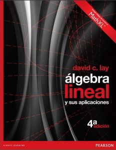 Álgebra Lineal y sus Aplicaciones 4 Edición David C. Lay - PDF | Solucionario