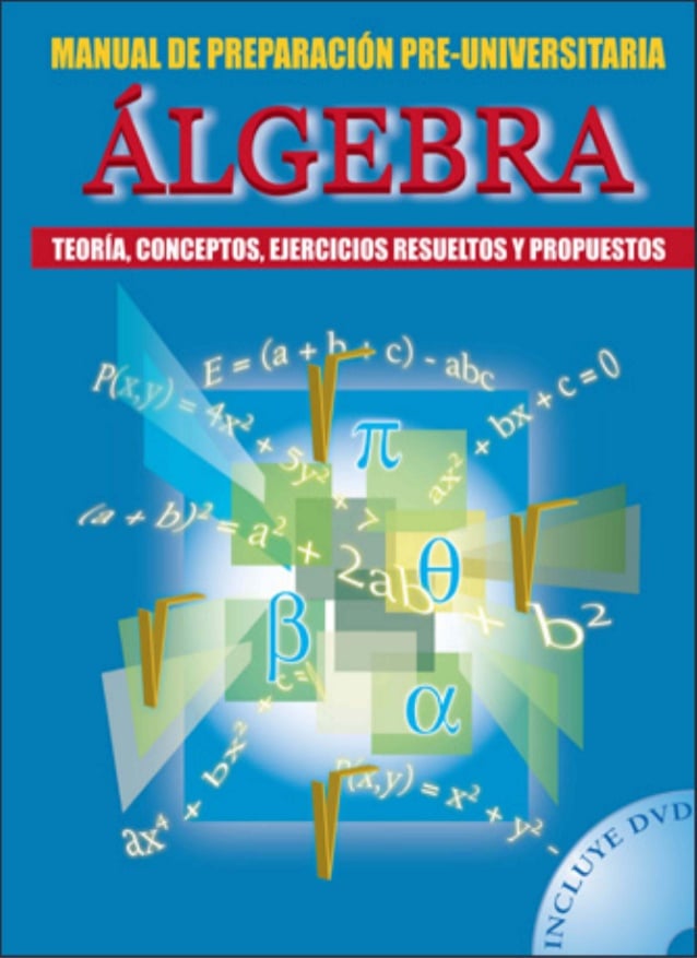 Álgebra Manual de Preparación Pre-Universitaria 1 Edición Editorial Lexus PDF