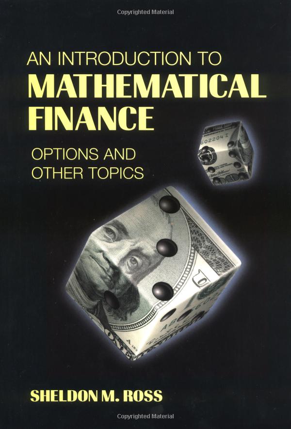 An Elementary Introduction to Mathematical Finance 1 Edición Sheldon M. Ross PDF
