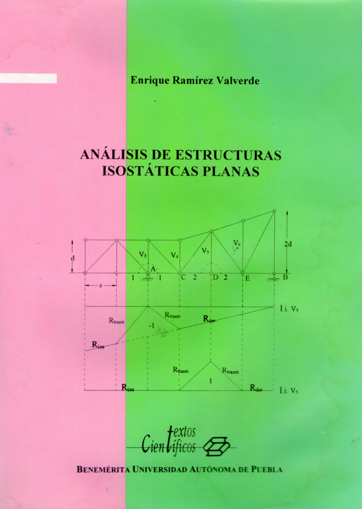 Análisis de Estructuras Isostáticas Planas 1 Edición Enrique Ramírez Valverde PDF
