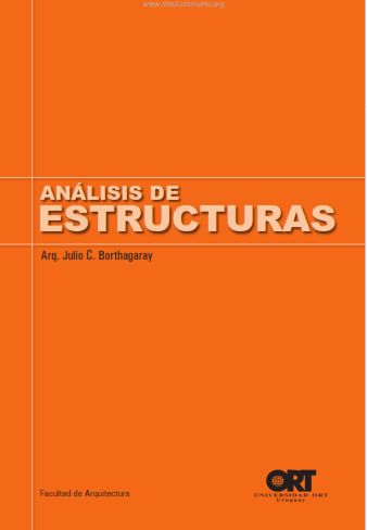 Análisis de Estructuras 1 Edición Julio C. Borthagaray PDF