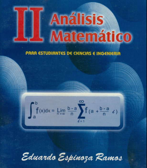 Análisis Matemático II 3 Edición Eduardo Espinoza Ramos PDF