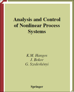 Analysis and Control of Nonlinear Process Systems 1 Edición K.M. Hangos - PDF | Solucionario