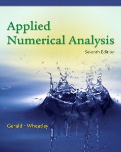 Análisis Numérico con Aplicaciones 7 Edición Curtis F. Gerald - PDF | Solucionario