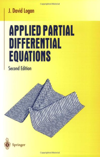 Ecuaciones Diferenciales Parciales Aplicadas 2 Edición J. David Logan PDF