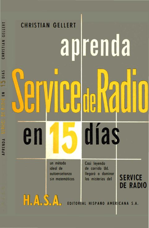 Aprenda Service de Radio en 15 días 1 Edición Christian Gellert PDF
