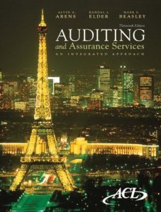 Auditing and Assurance Services 13 Edición Alvin A. Arens - PDF | Solucionario