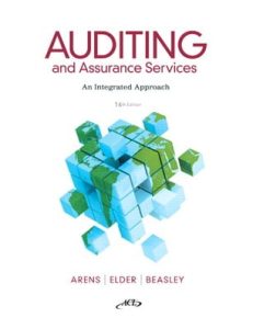 Auditing and Assurance Services 14 Edición Alvin A. Arens - PDF | Solucionario