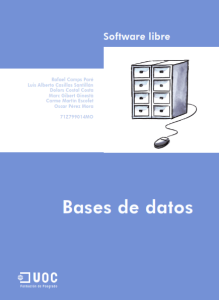 Bases de Datos 1 Edición Rafael Camps - PDF | Solucionario
