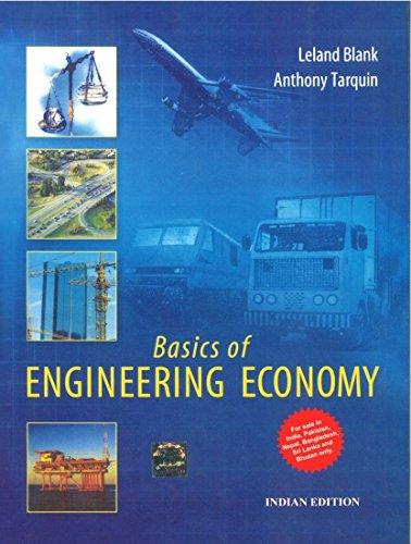 Basics of Engineering Economy 1 Edición Anthony Tarquin PDF