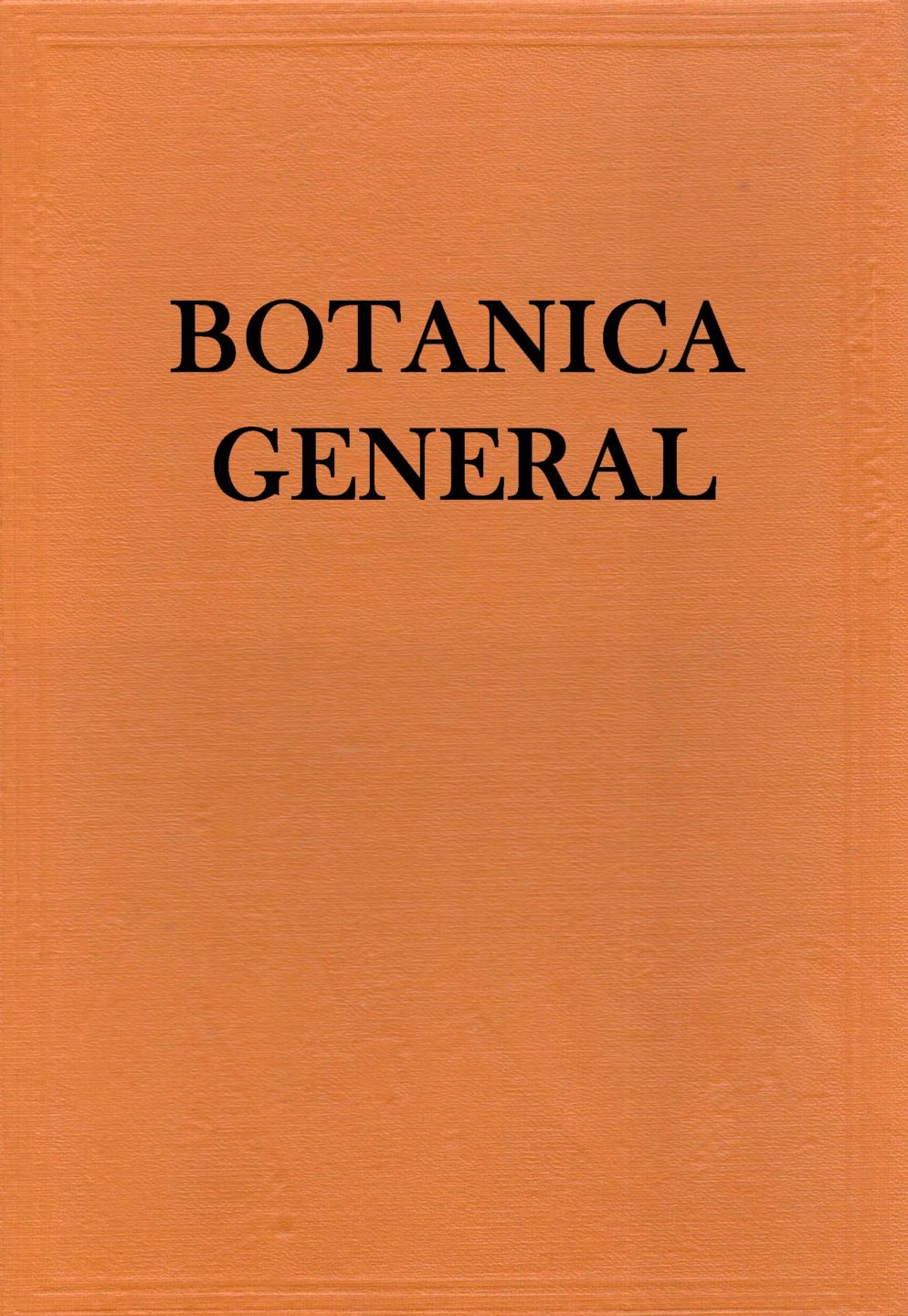 Botánica General 1 Edición Richard M. holman PDF
