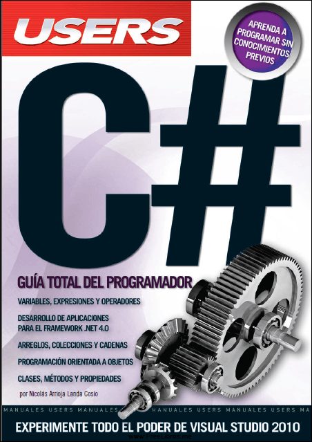 C#: Guía Total del Programador (Users) 1 Edición Nicolás Arrioja Landa PDF