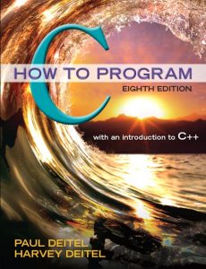 C: How To Program 8 Edición Deitel & Deitel - PDF | Solucionario