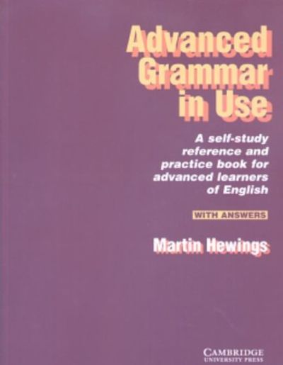 Cambridge Advanced Grammar In Use With Answers 1 Edición Martin Hewings PDF