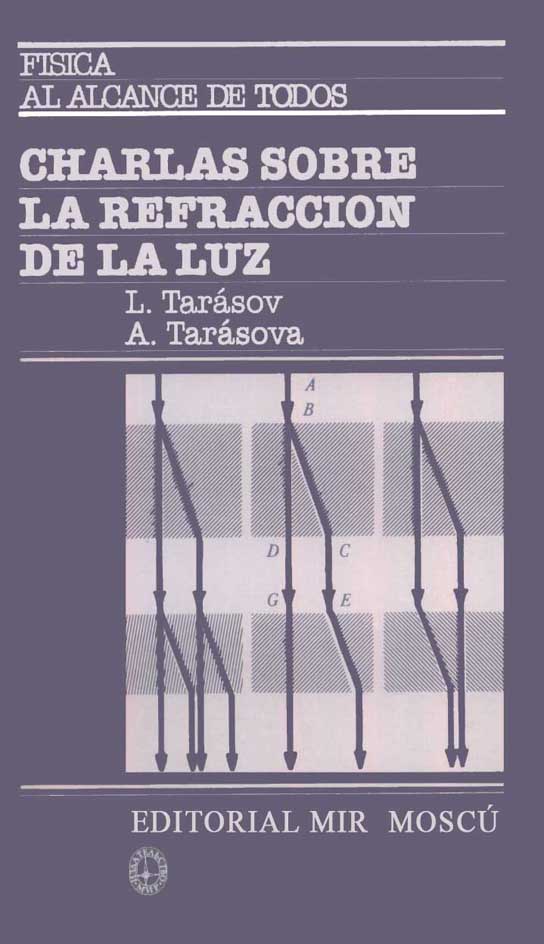 Charlas Sobre la Refracción de la Luz 1 Edición L. Tarásov PDF