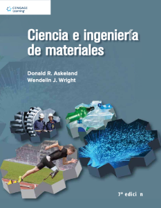 Ciencia e Ingeniería de los Materiales 7 Edición Donald R. Askeland - PDF | Solucionario