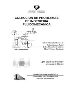 Colección de Problemas de Ingeniería Fluidomecánica 1 Edición Xabier Almandoz Berrondo - PDF | Solucionario