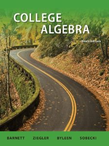 College Algebra 9 Edición Raymond A. Barnett - PDF | Solucionario