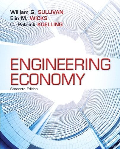 Contemporary Engineering Economy 15 Edición William G. Sullivan PDF
