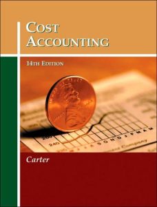 Cost Accounting 14 Edición William K. Carter - PDF | Solucionario