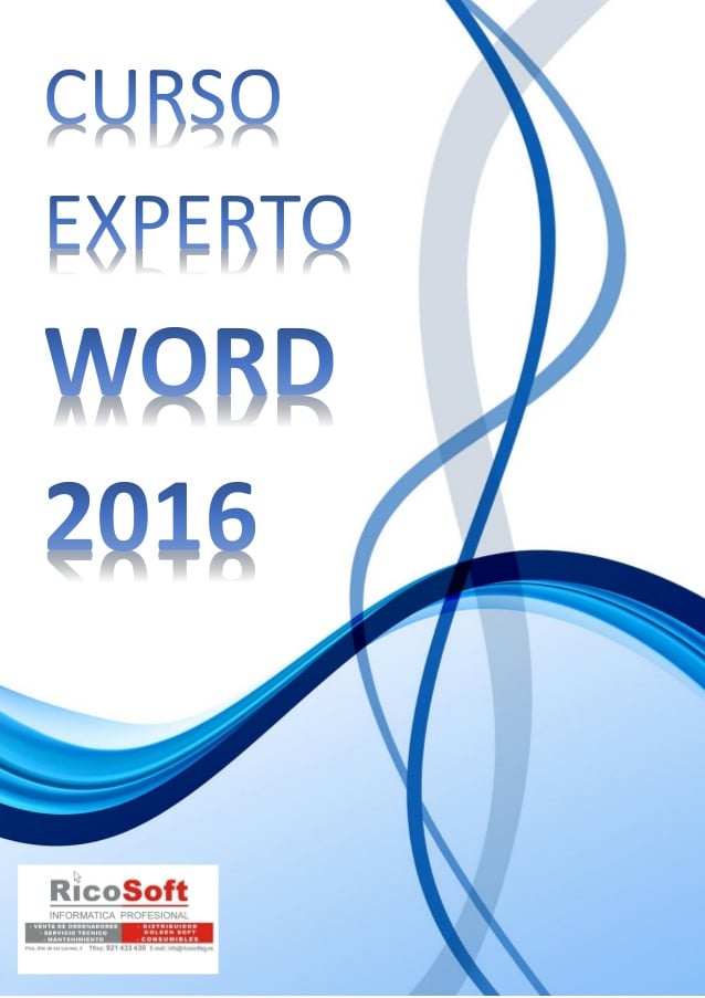 Curso Experto Word 2016  RicoSoft PDF