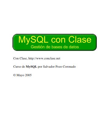 Curso MySQL Salvador Pozo PDF