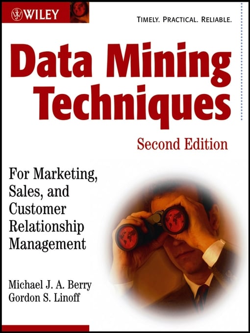Data Mining Techniques 2 Edición Michael Berry PDF